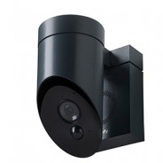 Somfy 2401560 - Outdoor Camera - Caméra de Surveillance Extérieure Wifi -  1080p Full HD - Sirène 110 dB - Branchement Possible sur Luminaire Existant